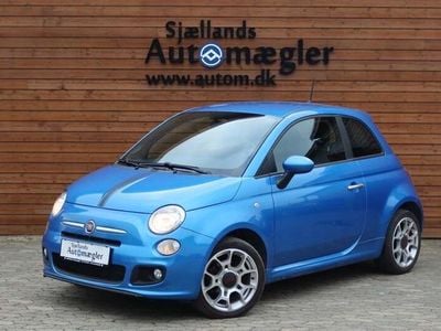 Blåmetal Brugt 2016 Fiat 500 S | 60.000 kr. (God pris)