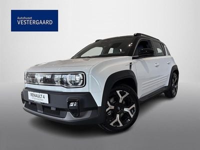 Hvid Ny 2025 Renault 4 E-Tech Techno SUV | 251.490 kr.