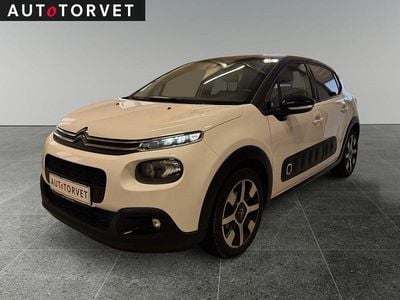 Hvid Brugt 2019 Citroën C3 Skyline Hatchback | 51.700 kr. (God pris)