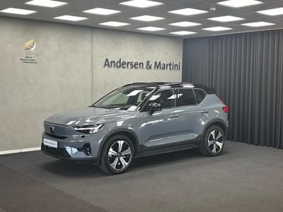 Graametal Brugt 2022 Volvo XC40 Ultimate SUV | 264.800 kr. (Dyr)