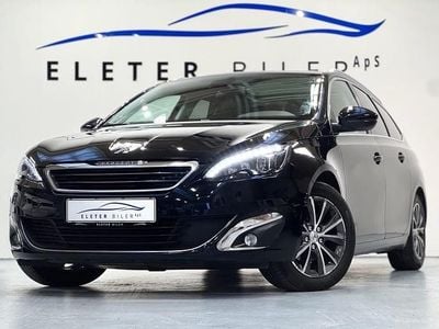 Sort Brugt 2016 Peugeot 308 Allure Stationcar | 74.900 kr. (Fair pris)