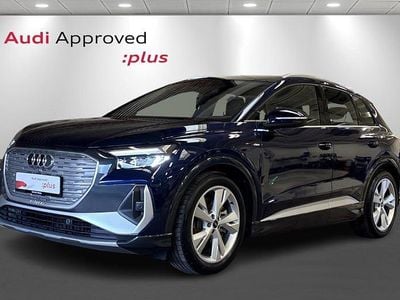 Mørkblåmetal Brugt 2024 Audi Q4 e-tron Advanced SUV | 374.900 kr. (Fair pris)