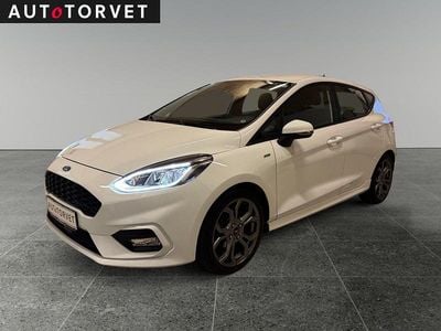 Hvid Brugt 2019 Ford Fiesta ST-Line Hatchback | 99.700 kr. (God pris)