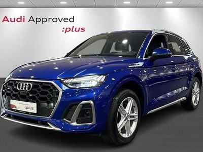 Blåmetal Brugt 2021 Audi Q5 S-Line SUV | 459.900 kr. (Dyr)