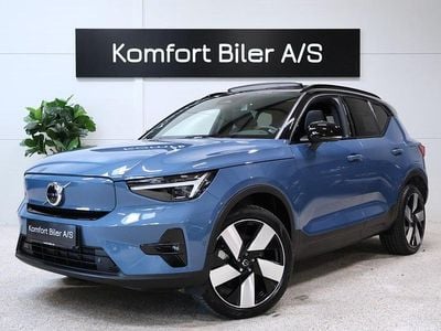 Blåmetal Brugt 2024 Volvo EX40 Ultra SUV | 369.800 kr. (Super pris)
