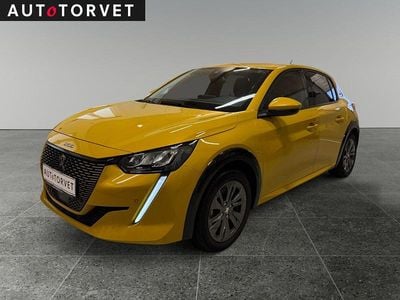 Gul Brugt 2020 Peugeot e-208 Allure Hatchback | 104.700 kr. (God pris)