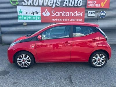 Rød Brugt 2018 Toyota Aygo Hatchback | 67.900 kr. (Lidt for dyr)