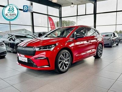 Rødmetal Brugt 2025 Skoda Enyaq iV SportLine SUV | 379.700 kr.