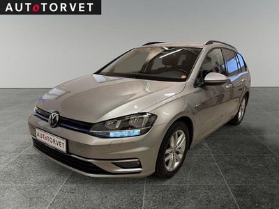 Champagnemetal Brugt 2018 VW Golf VII Comfortline Stationcar | 104.700 kr. (Fair pris)