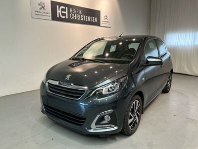 Koksgrå metal Brugt 2021 Peugeot 108 Hatchback | 94.900 kr. (Lidt for dyr)
