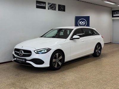 Brugt Mercedes C220 Avantgarde 200 HK (147 kW) 2022 Hvid Stationcar
