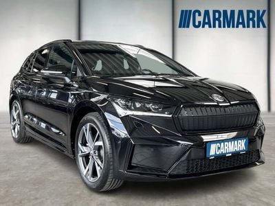 Sort Brugt 2023 Skoda Enyaq iV SportLine SUV | 349.900 kr. (Lidt for dyr)