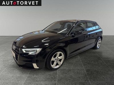 Sort Brugt 2017 Audi A3 Sportback Sport Hatchback | 131.700 kr. (Super pris)