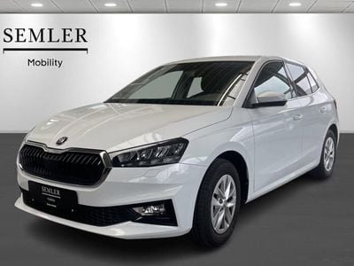Hvid Brugt 2023 Skoda Fabia Selection Hatchback | 229.900 kr. (Dyr)