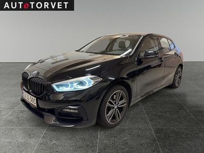 Sort Brugt 2020 BMW 118 Sport Line Hatchback | 197.770 kr. (God pris)