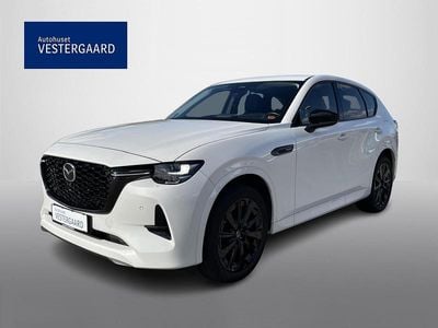 Hvid Brugt 2023 Mazda CX-60 Homura-Line SUV | 349.900 kr. (God pris)