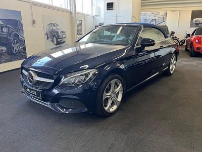 Blåmetal Brugt 2016 Mercedes C400 Cabriolet | 195.000 kr.