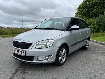 Sølv Brugt 2012 Skoda Fabia GreenLine Stationcar | 37.900 kr. (God pris)
