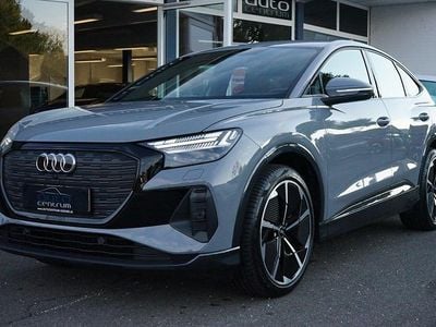Grå Brugt 2024 Audi Q4 Sportback e-tron S-Line SUV | 399.900 kr. (Lidt for dyr)