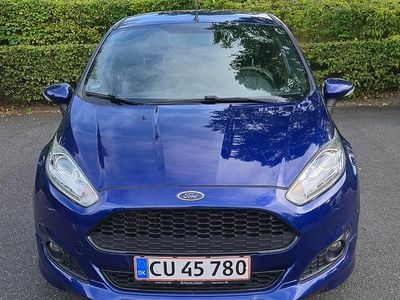 Blå Brugt 2016 Ford Fiesta ST-Line Hatchback | 75.000 kr. (Lidt for dyr)