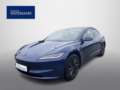Brugt Tesla Model 3 208 kW (283 HK) 2024 Blå Sedan