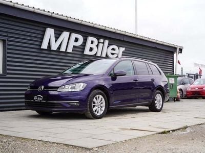 Blåmetal Brugt 2018 VW Golf VII Comfortline Stationcar | 114.900 kr. (Fair pris)