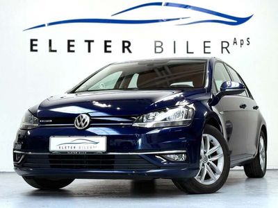 Mørkblå Brugt 2017 VW Golf VII Comfortline Hatchback | 114.900 kr. (God pris)