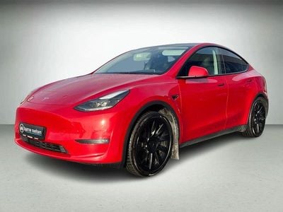 Brugt Tesla Model Y Long Range AWD 378 kW (514 HK) 2021 Rødmetal SUV