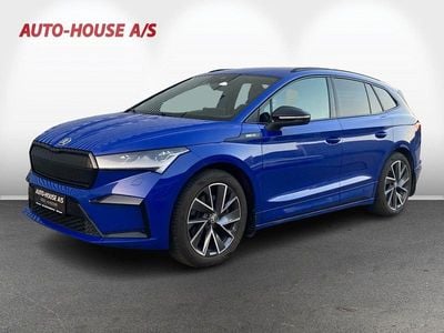 Blåmetal Brugt 2022 Skoda Enyaq iV SportLine SUV | 274.900 kr. (Fair pris)