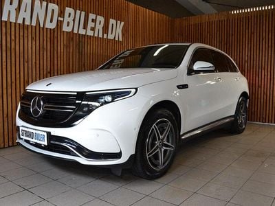 Hvid Brugt 2020 Mercedes EQC400 AMG line SUV | 359.800 kr. (Dyr)