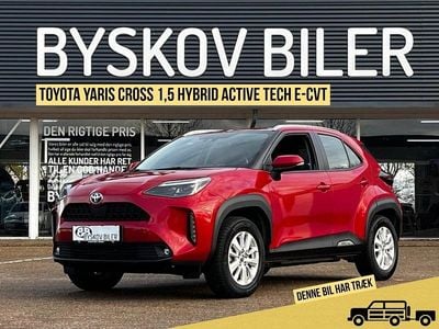 Mørkrødmetal Brugt 2022 Toyota Yaris Hybrid Active | 226.495 kr. (Fair pris)