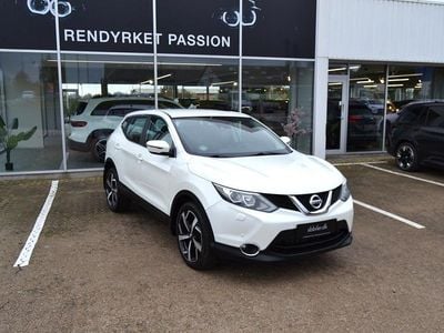 Hvidmetal Brugt 2015 Nissan Qashqai Acenta SUV | 89.500 kr. (God pris)