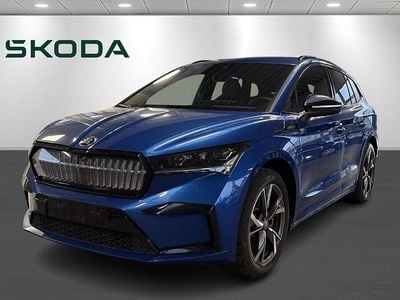 Blå Brugt 2024 Skoda Enyaq iV SportLine SUV | 379.900 kr. (Fair pris)