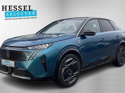Blå Brugt 2024 Peugeot e-3008 GT SUV | 267.900 kr. (Fair pris)
