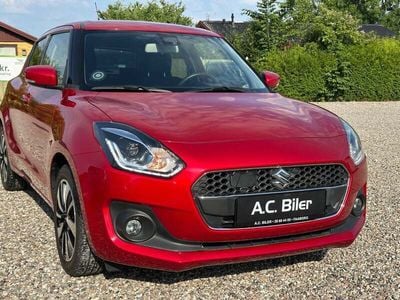 Rødmetal Brugt 2020 Suzuki Swift Exclusive Hatchback | 114.900 kr. (Fair pris)