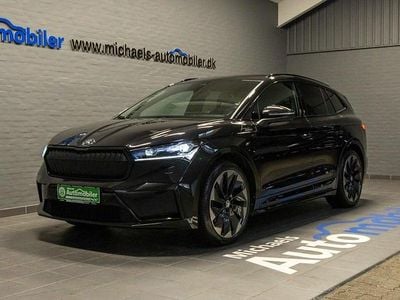 Sortmetal Brugt 2022 Skoda Enyaq iV SportLine SUV | 309.900 kr. (Dyr)