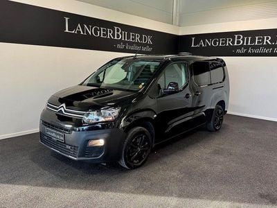 Sort Brugt 2021 Citroën Berlingo Van | 119.500 kr.
