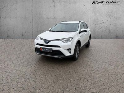 Hvid Brugt 2017 Toyota RAV4 Hybrid H3 SUV | 189.800 kr. (Fair pris)