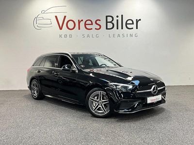 Sort Brugt 2022 Mercedes C300e Business Stationcar | 399.900 kr. (Lidt for dyr)