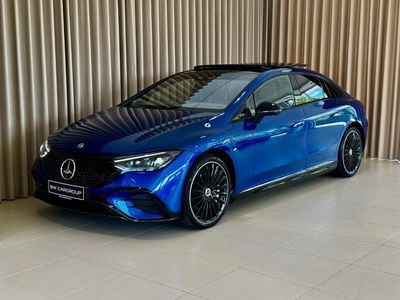 Blåmetal Brugt 2022 Mercedes EQE350 AMG line Sedan | 499.900 kr. (Fair pris)