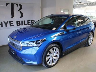 Blåmetal Brugt 2022 Skoda Enyaq iV Suite SUV | 279.900 kr. (Fair pris)