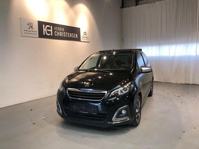 Sort met. Brugt 2015 Peugeot 108 Allure Hatchback | 42.900 kr. (Lidt for dyr)