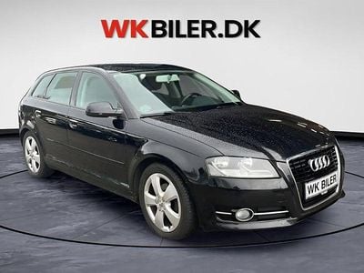 Sortmetal Brugt 2012 Audi A3 Sportback Ambiente Hatchback | 69.800 kr. (Lidt for dyr)