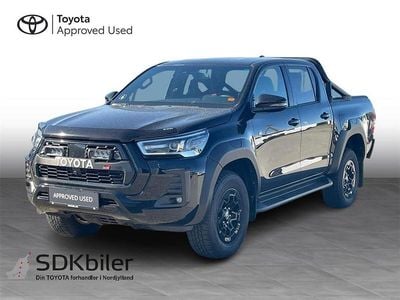 Attitude black Brugt 2023 Toyota HiLux Sport Afhentning | 409.900 kr.