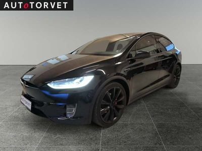 Sort Brugt 2016 Tesla Model X SUV | 279.700 kr.