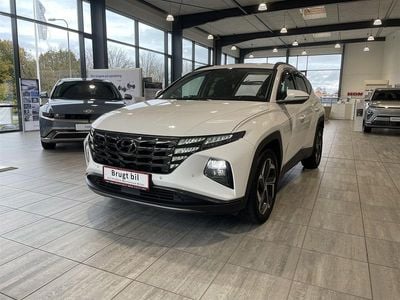 Polar white Brugt 2021 Hyundai Tucson Advanced SUV | 199.900 kr.