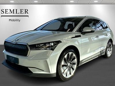 Hvidmetal Brugt 2021 Skoda Enyaq iV Suite SUV | 244.800 kr. (Fair pris)