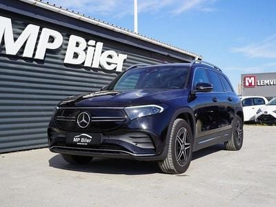Sortmetal Brugt 2024 Mercedes EQB350 AMG line SUV | 334.900 kr. (Super pris)