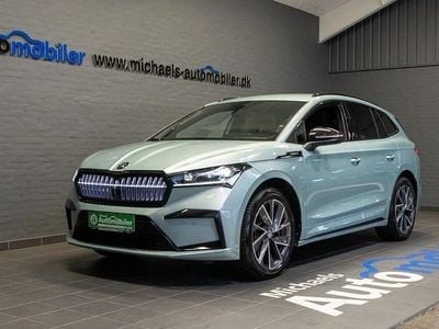 Sølvmetal Brugt 2022 Skoda Enyaq iV SportLine SUV | 299.900 kr. (Fair pris)