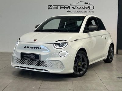 Hvid Brugt 2024 Abarth 500e Hatchback | 219.700 kr.